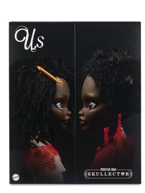 Monster High Skullector Us Dolls – Adelaide and Red 2-Pack HYV97 NIB